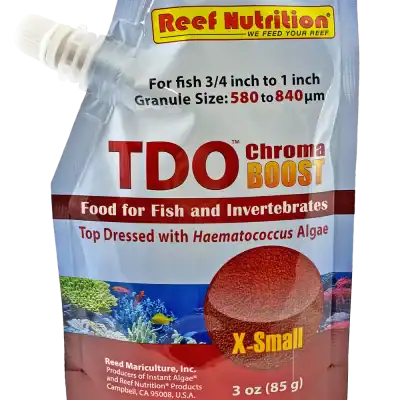 Reef Nutrition – TDO Chroma Boost – X-Small – 85g